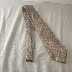 Charing Cross By Schreter Vintage Tie Italy Made in USA Geometric Design PREPPY